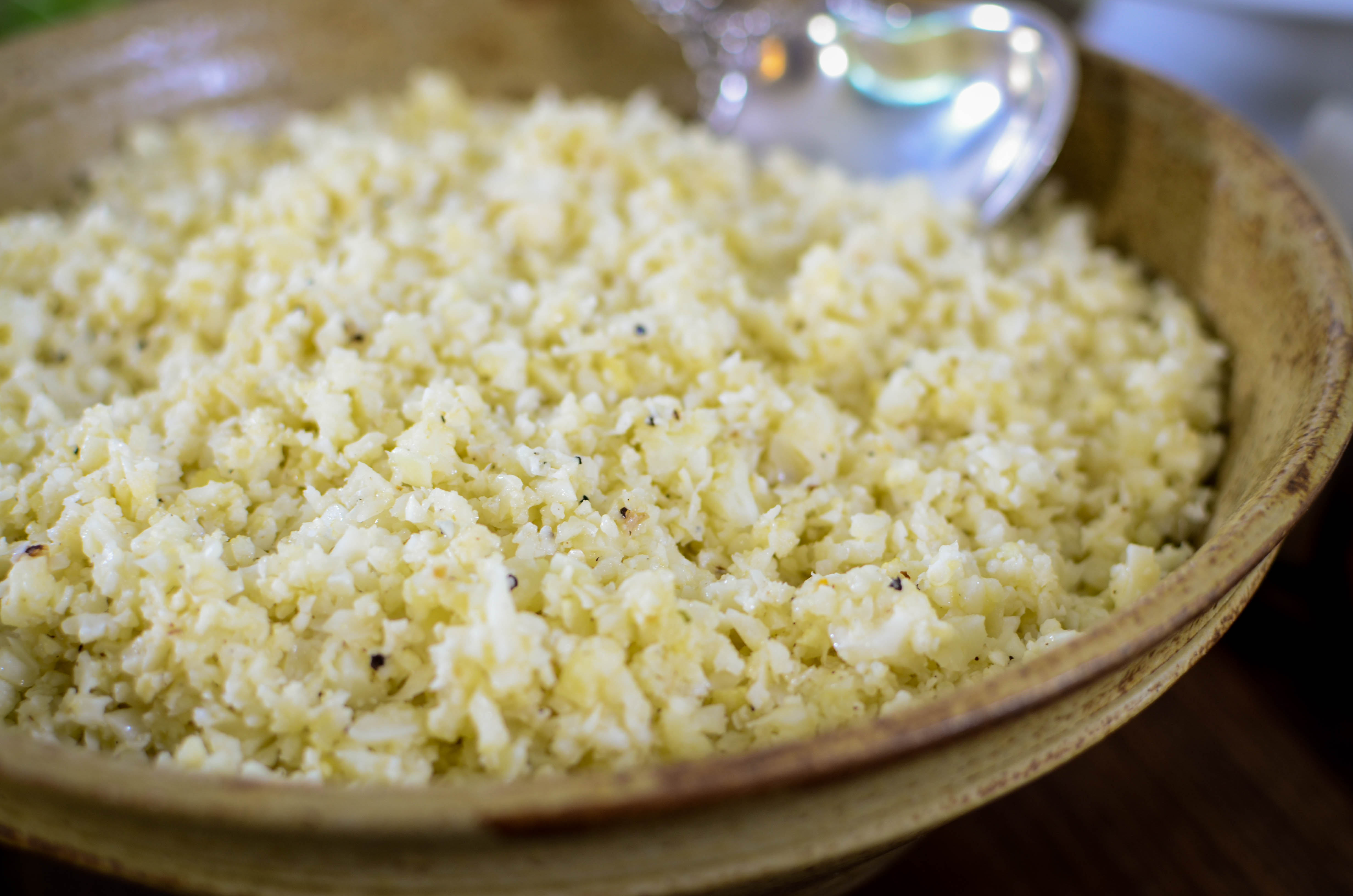 Garlic Parmesan Cauliflower Rice VeryVera