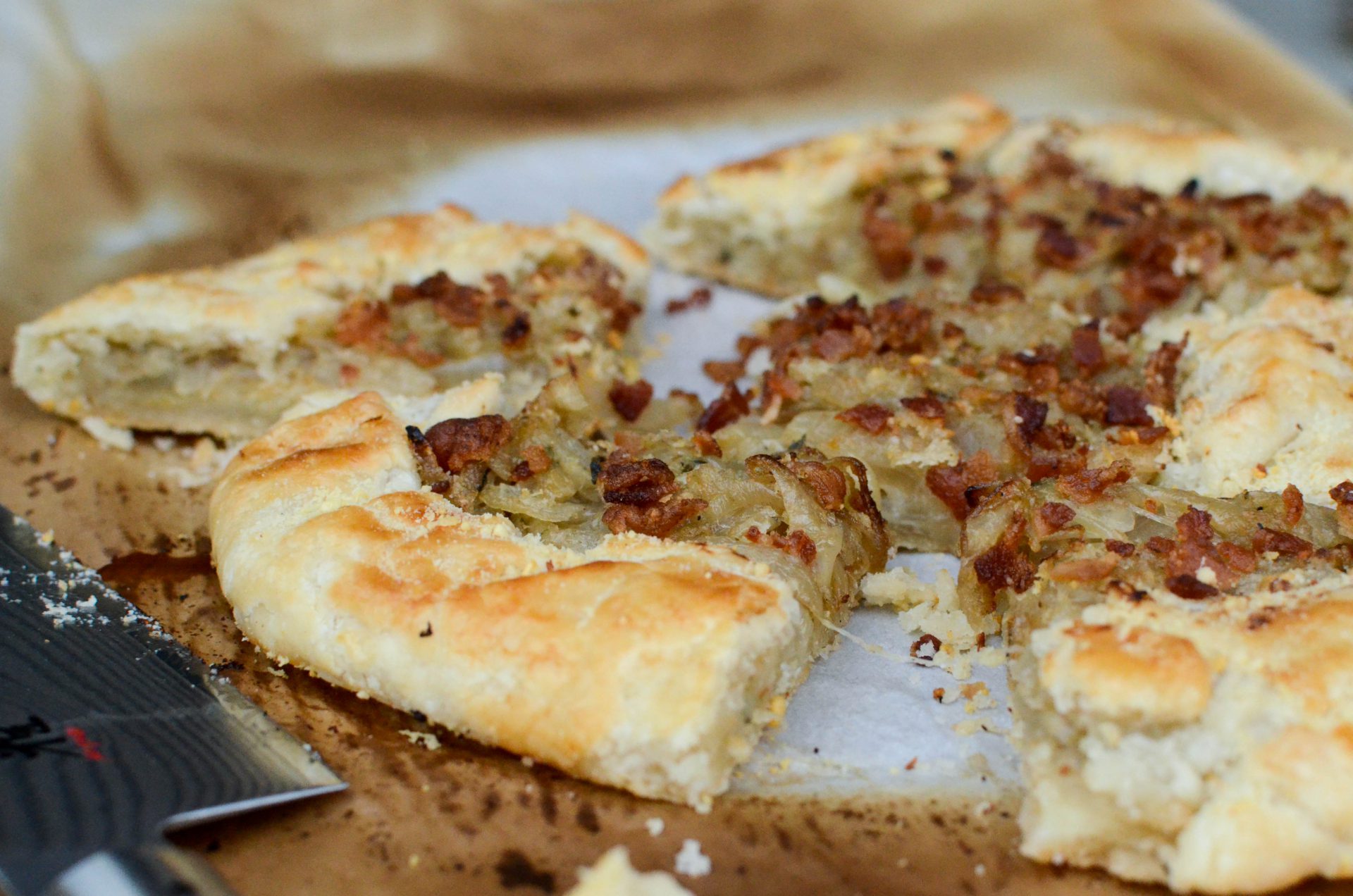Caramelized Vidalia Onion Galette VeryVera