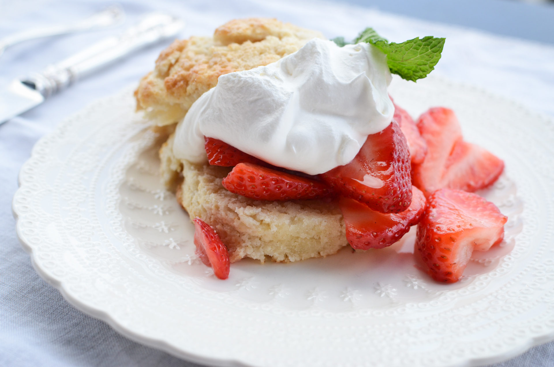Brown Sugar Shortcakes with Strawberries VeryVera
